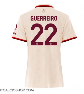 Bayern Munich Raphael Guerreiro #22 Terza Maglia Femmina 2024-25 Manica Corta